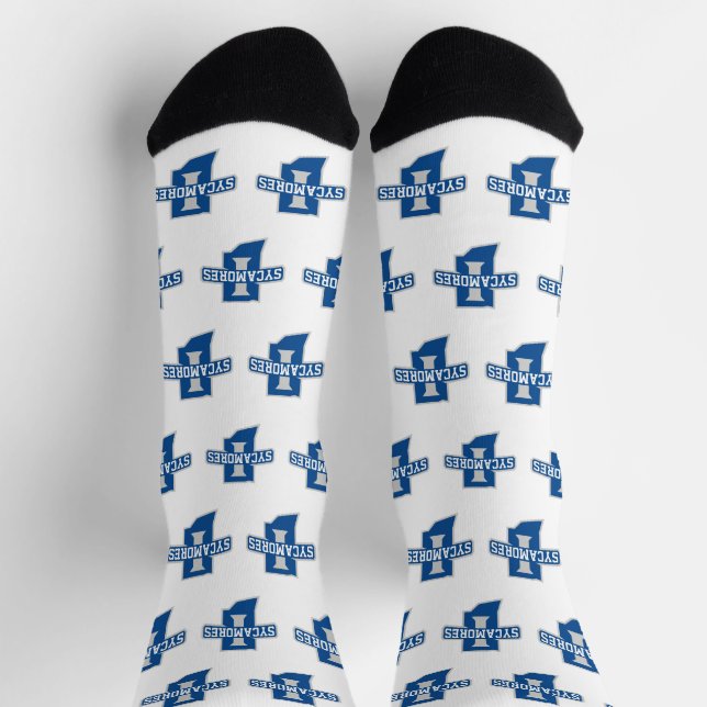 Chaussette Université d'État d'Indiana Sycamores (Haut)