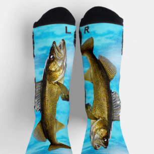 Chaussette Valleye Pike et Blue Water