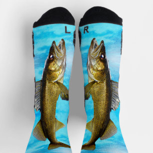Chaussette Valleye Pike et Blue Water Socks