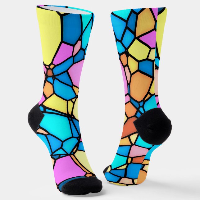 Chaussette Verre multicolore  (Angulaire)