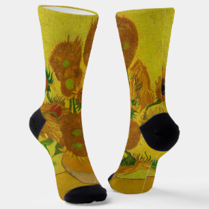 Chaussette Vincent Van Gogh 15 Tournesols Peinture