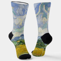 Vincent Van Gogh Champ de blé avec Cyprès Art