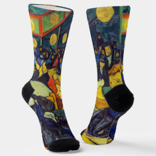 Chaussette Vincent van Gogh - La salle de bal à Arles