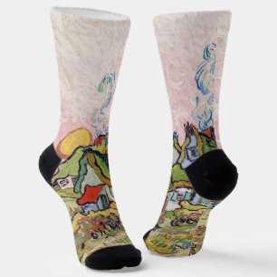 Chaussette Vincent van Gogh - Maisons et figure