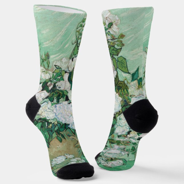 Chaussette Vincent van Gogh - Rose (Angulaire)