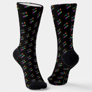 Chaussette Votre logo d'entreprise Chaussettes promotionnelle