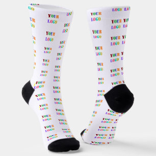 Chaussette Votre logo d'entreprise Chaussettes promotionnelle
