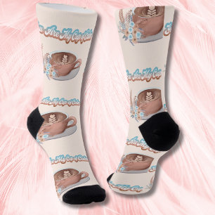 Chaussette Vous êtes mon café bohème calme