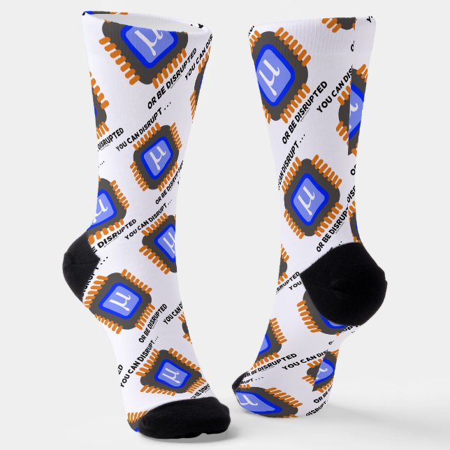 Chaussette Vous Pouvez Perturber... Ou être endommagé Semicon (Angulaire)