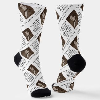 Chaussette Washington Irving Toujours En Perte Croire Aux His