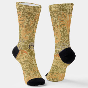 Chaussette William Morris Peacock & Dragon Arts & Artisanat