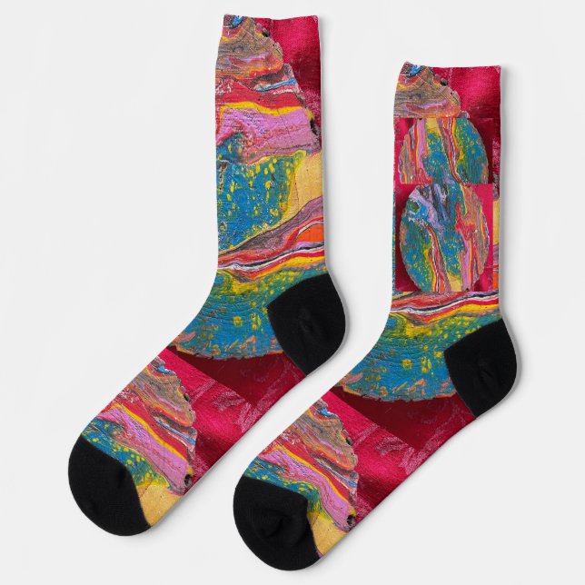 Chaussette Yellowknife City of Gold. (Gauche)