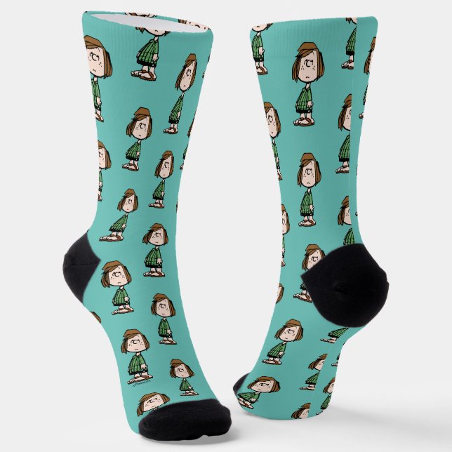 Chaussette Yeux roulants à la menthe poivrée (Angulaire)