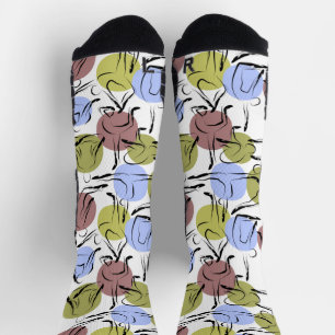 Chaussette Yoga pose motif   Yoga sans couture motif 25 Show