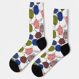 Chaussette Yoga pose motif   Yoga sans couture motif 34 Retou