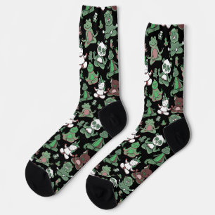 Chaussette Yoga pose motif   Yoga sans couture motif 56 Thro