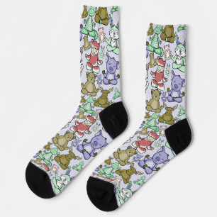 Chaussette Yoga pose motif   Yoga sans couture motif 60 Thro