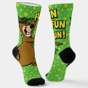 Chaussette Yogi Bear Fun Amusant