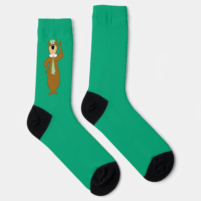 Chaussette Yogi "Plus Intelligent Que L'Ours Moyen" (Droite)