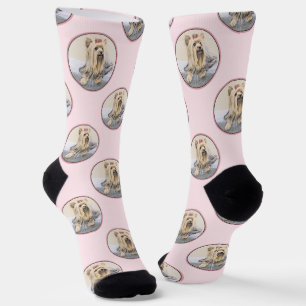 Chaussette Yorkshire Terrier Peinture mignonne Chien original