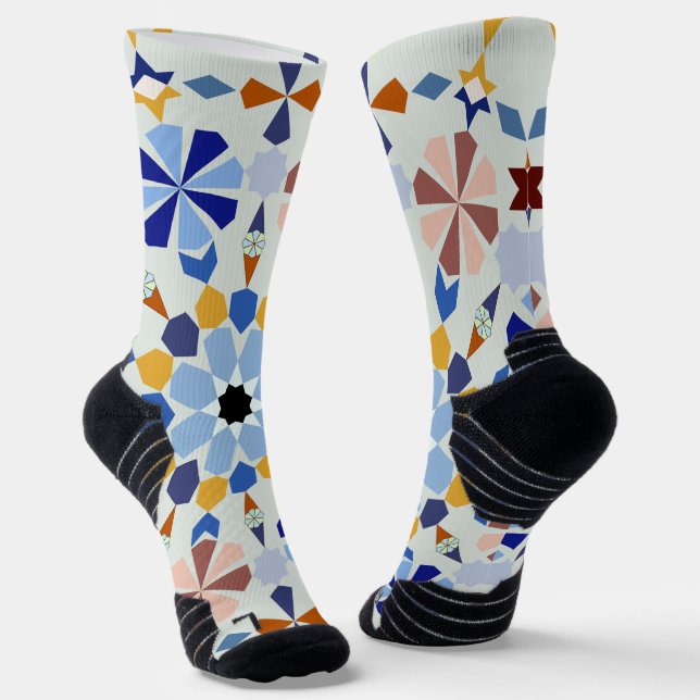 Chaussette Zelije marocain ! Zellige marocain (Angulaire)