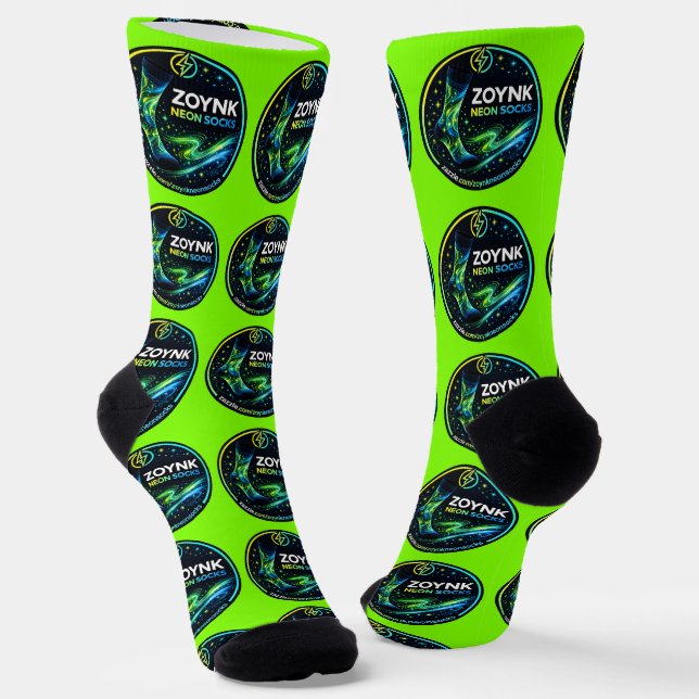 Chaussette Zoynk Neon Socks (Angulaire)