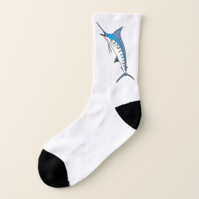 Chaussettes de Marlin bleu (Gauche - extérieur)