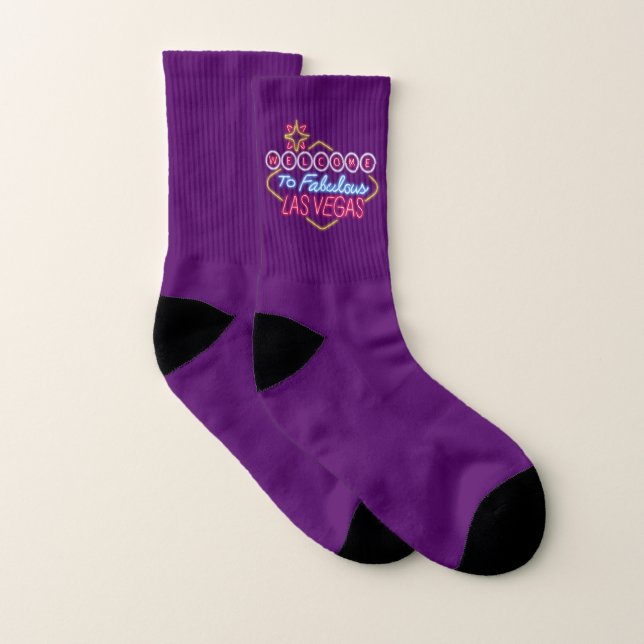 Chaussettes Las Vegas pour hommes et femmes (Paire)