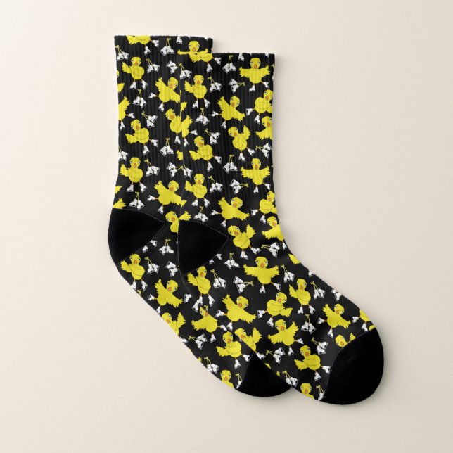 Chaussettes Motifs de patinage sur glace (Paire)
