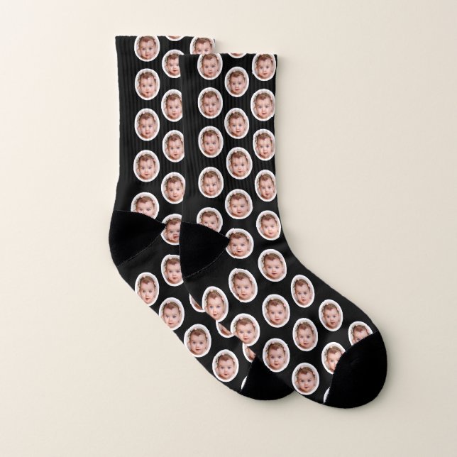 Chaussettes photo personnalisées (Paire)