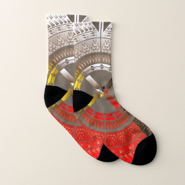 Chaussettes pour hommes et femmes (quatre directio (Paire)