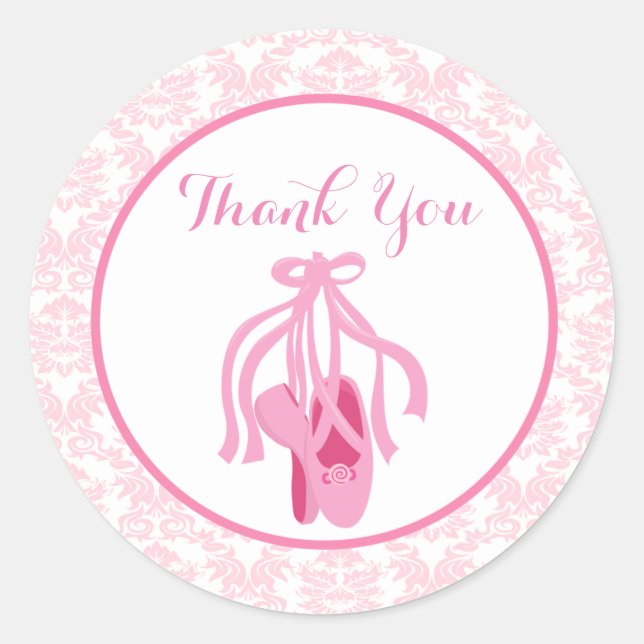 Chaussons De Ballet Favoriser Les Stickers (Devant)