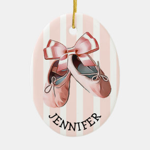 Chaussons de ballet personnalisés Ornement de Noël