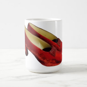 Chaussons Rouges Ruby Chaussures Mug Café Méchant!