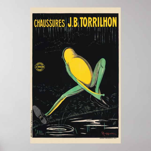 Chaussure J.B. Torrilhon Vintage Poster 1920 (Vorne)
