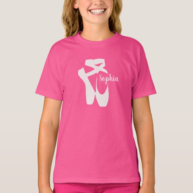 Chaussures de ballet Design T-shirt enfant (Devant)