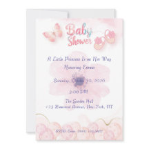 Chaussures de Bébé Fille Invitation à la Baby Show
