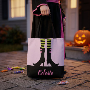 Chaussures de sorcière méchante Sac de trick or tr