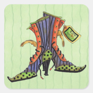 Chaussures de sorcières - Stickers