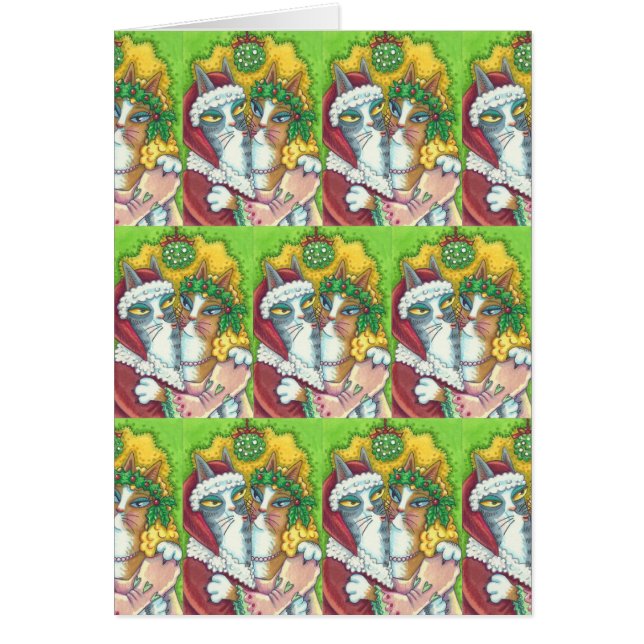 CHAUSSURES N'FITZ, CARTE DE RECONNAISSANCE DE NOËL (Devant)