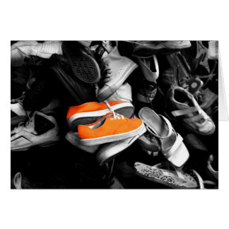 Chaussures oranges