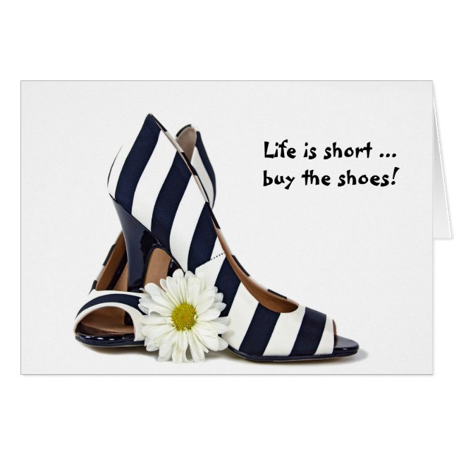 Chaussures rayées en gras (Devant horizontal)