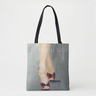 "Chaussures rouges" simples et sac fourre-tout