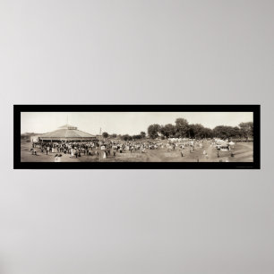 Chautauqua Clarinda IA Photo 1908 Poster