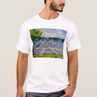 Chautauqua Jungen-und Mädchen-Verein-Ufergegend T-Shirt