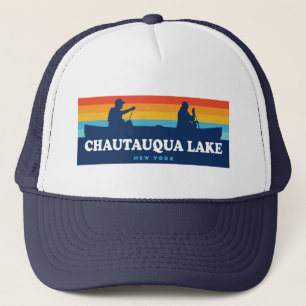 Chautauqua Lake New York Canoe Truckerkappe