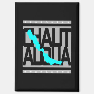 Chautauqua Lake New York Seefahrtskarte Magnet