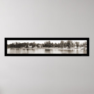 Chautauqua NY Water Foto 1909 Poster