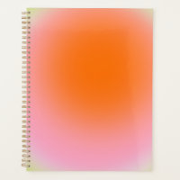 Chaux Gradient Coloré Vert rose orange