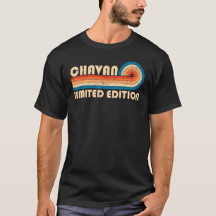 CHAVAN Nachname Retro Vintag 80er 90er Geburtstag  T-Shirt